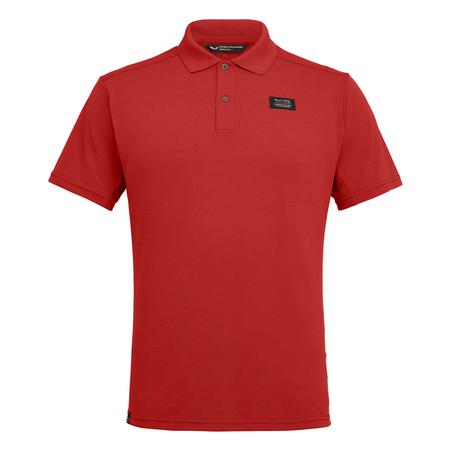 Camisas polo Salewa Dri-Release® Homem Vermelhas 182YGMTOF